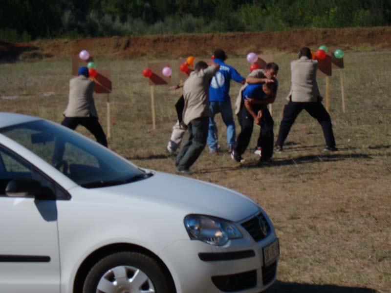 ISA-MKD training: Close protection drill