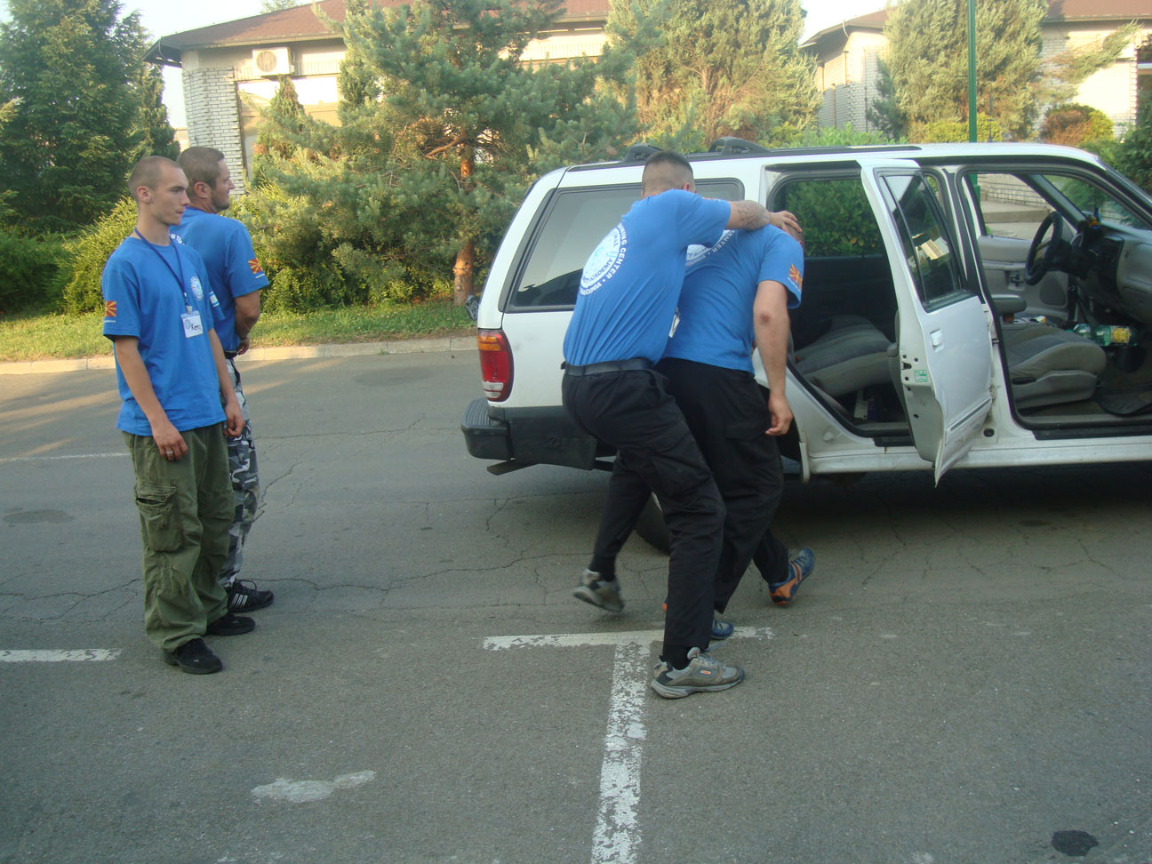 ISA-MKD training: Principal evacuation drill