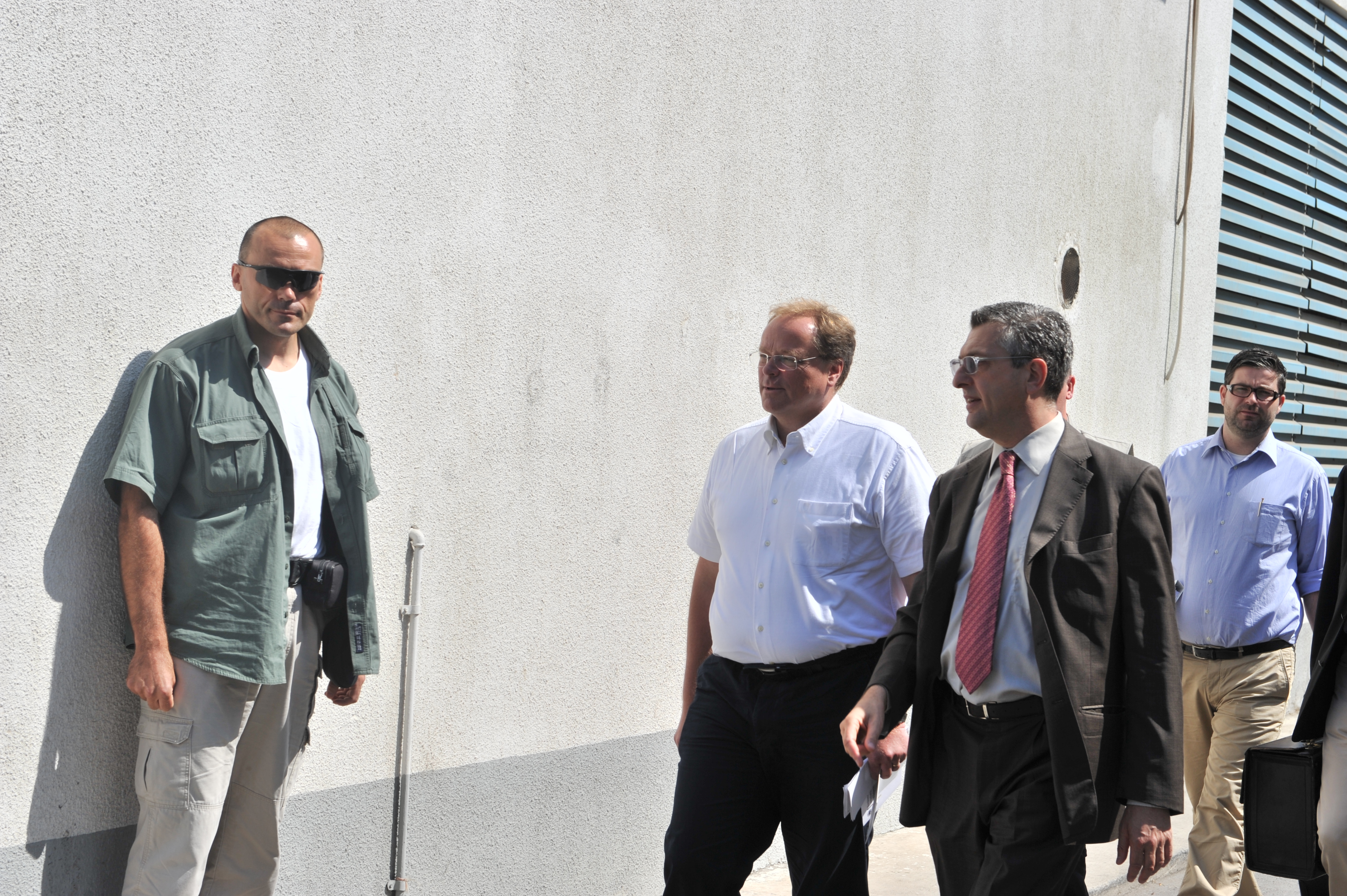 Ilija Iliev supporting close-protection movement