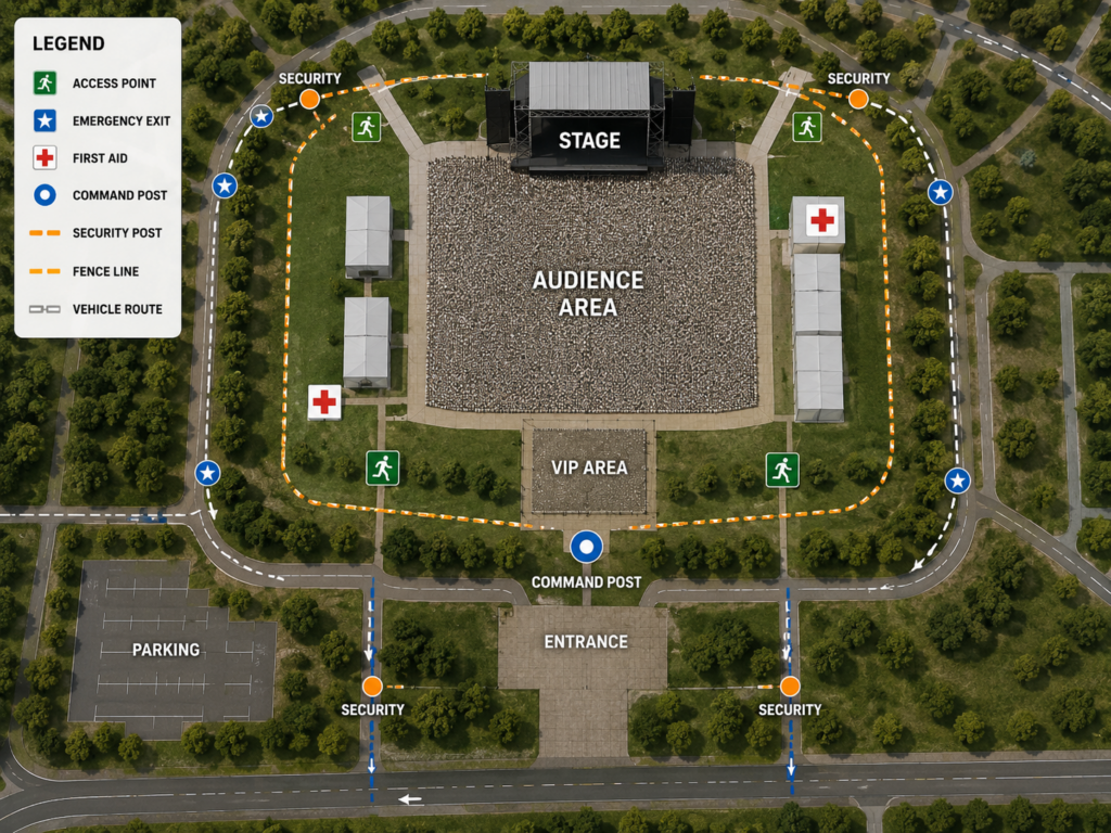 Event Security Design and Execution